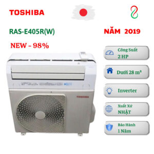 máy lạnh 2hp Toshiba nội địa nhật ras-e405r(w)