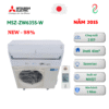 Máy lạnh nội địa Nhật Mitsubishi MSZ-ZW635S-W 2.75HP Inverter 2 chiều đa chức năng