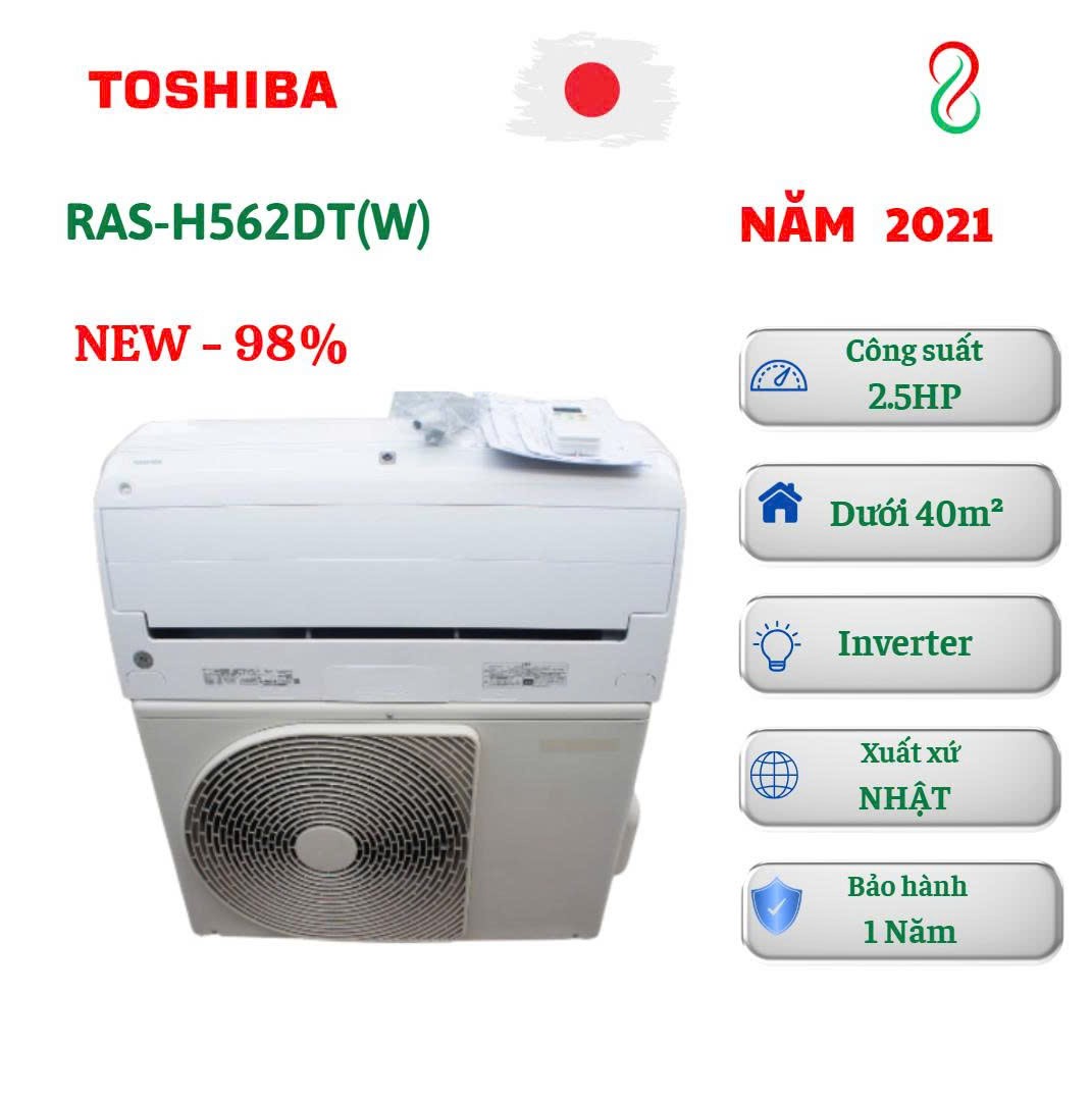 Máy lạnh Toshiba nội địa Nhật 2.5HP RAS-H562DT-W