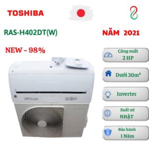 Máy lạnh Toshiba nội địa Nhật 2HP RAS-H402DT-W