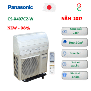 Máy lạnh Panasonic nội địa Nhật 2HP CS-X407C2