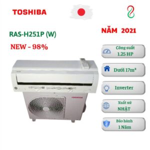 Máy lạnh Toshiba nội địa Nhật 1.25HP RAS-H251P-W