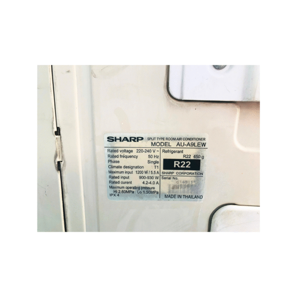 Điều hòa Sharp 1HP AH-A9LEW - Hình ảnh 2