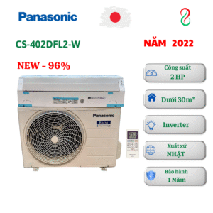 Máy lạnh Panasonic nội địa Nhật 2HP CS-402DFL2-W