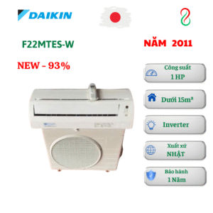Máy lạnh Daikin nội địa Nhật 1HP F22MTES-W