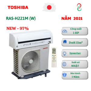 Máy lạnh Toshiba nội địa Nhật RAS-H221M 1HP
