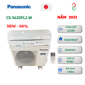 Máy lạnh Panasonic nội địa Nhật 2.5HP CS-562DFL2-W