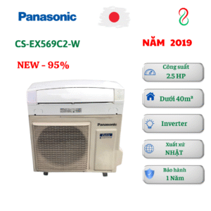 Máy lạnh Panasonic nội địa Nhật 2.5HP CS-EX569C2