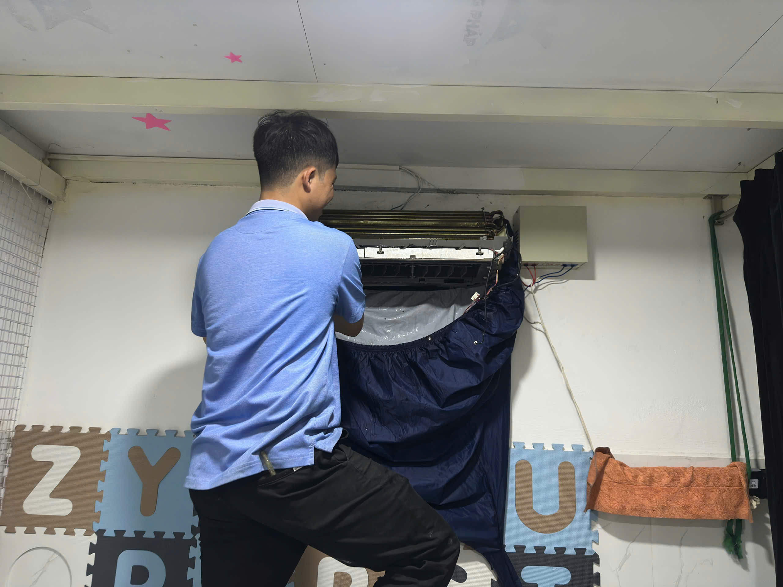 Vệ sinh máy lạnh Toshiba chức năng dòng nội địa Nhật - Hình ảnh 3