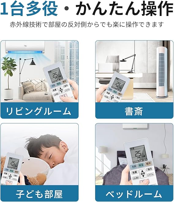 Remote đa năng, dễ sử dụng