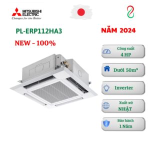 Điều hòa âm trần Cassette nội địa Nhật Mitsubishi Electric PL-ERP112HA3
